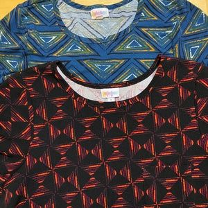 2 LulaRoe Carly Dresses